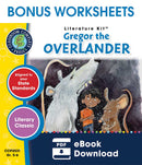 Gregor the Overlander - BONUS WORKSHEETS