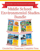 Middle School Environmental Studies Bundle