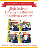 High School Life Skills Bundle - Canadian Content