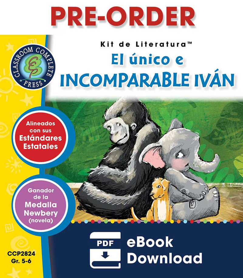 PRE-ORDER: El único e incomparable Iván (Novel Study Guide)