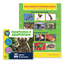 Classification & Adaptation: Warm-Blooded & Cold-Blooded Animals Poster - WORKSHEET