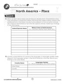 North America: Place Research - WORKSHEET