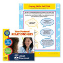 Your Personal Relationships: Coping Skills - Self-Talk Poster - WORKSHEET