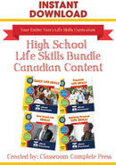 High School Life Skills Bundle - Canadian Content