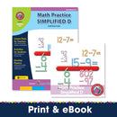 Math Practice Simplified D - Subtraction
