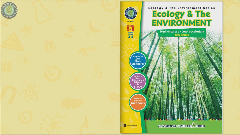 COMPLETE　CLASSROOM　The　–　PRESS　Big　Environment　Ecology　Book