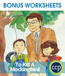 To Kill A Mockingbird - BONUS WORKSHEETS