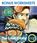 The Great Gatsby - BONUS WORKSHEETS