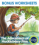 The Adventures of Huckleberry Finn - BONUS WORKSHEETS