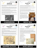 The Crucible - BONUS WORKSHEETS