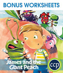 James and the Giant Peach - BONUS WORKSHEETS
