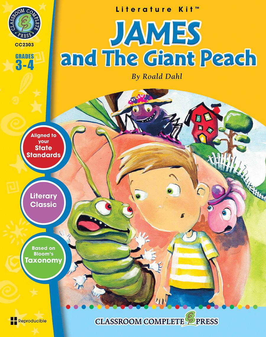 james and the giant peach miss spider book