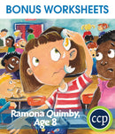 Ramona Quimby, Age 8 - BONUS WORKSHEETS