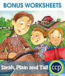 Sarah, Plain and Tall - BONUS WORKSHEETS