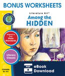 Among the Hidden - BONUS WORKSHEETS