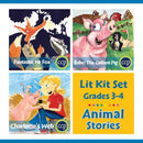 Animal Stories Lit Kit Set - Gr. 3-4