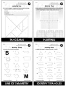 Geometry - Drill Sheets Gr. 3-5 - BONUS WORKSHEETS
