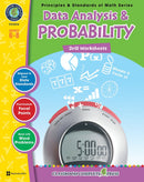 Data Analysis & Probability - Grades 6-8 - Drill Sheets