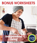 Practical Life Skills - Independent Living - BONUS WORKSHEETS