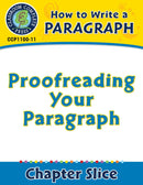 How to Write a Paragraph: Proofreading Your Paragraph