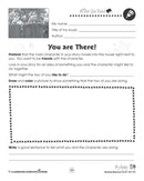 Reading Response Forms: You are There! Gr. 3-4 - WORKSHEET