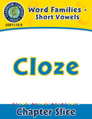 Word Families - Short Vowels: Cloze