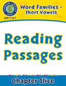 Word Families - Short Vowels: Reading Passages