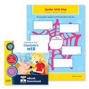 Charlotte's Web: Spider Web Map - WORKSHEET