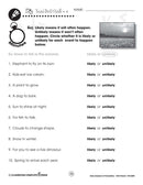 Data Analysis & Probability: Drill Sheet Sample Gr. PK-2 - WORKSHEET