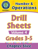 Number & Operations: Drill Sheets Vol. 4 Gr. 3-5