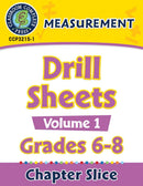 Measurement - Drill Sheets Vol. 1 Gr. 6-8