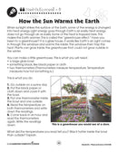 Physical Science: How the Sun Warms the Earth - WORKSHEET