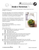 Life Science: Build and Study a Terrarium - WORKSHEET