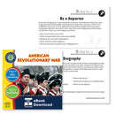 American Revolutionary War: Paul Revere Writing Tasks - WORKSHEET