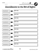 American Government: Amendments to the Bill of Rights - WORKSHEET