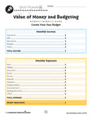 Daily Marketplace Skills: Create Your Own Budget - WORKSHEET
