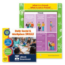Daily Social & Workplace Skills: What Is A Friend Poster - WORKSHEET