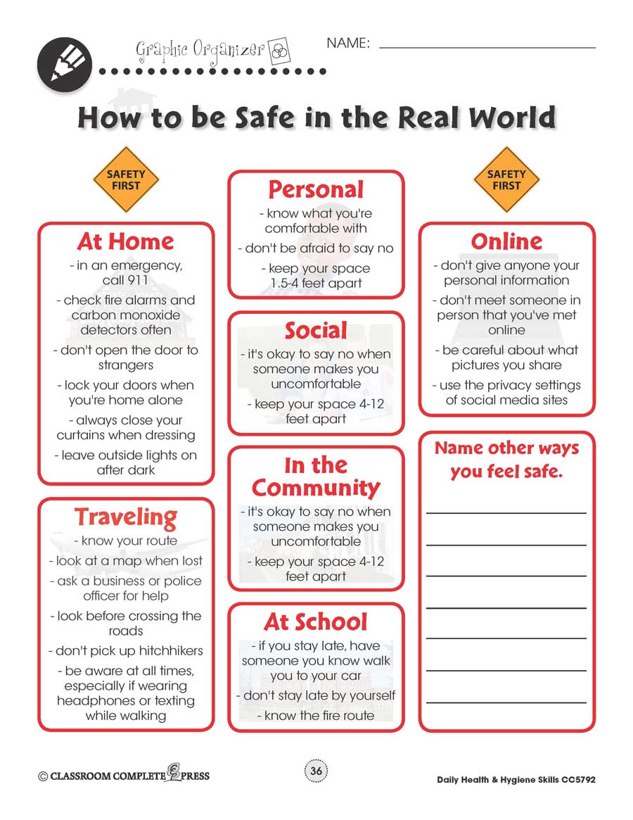 daily-health-hygiene-skills-how-to-be-safe-in-an-emergency-worksh-classroom-complete-press for Free Printable Personal Hygiene Worksheets For Adults Daily Health & Hygiene Skills: How to be Safe in an Emergency - WORKSH – CLASSROOM COMPLETE PRESS for Free Printable Personal Hygiene Worksheets For Adults