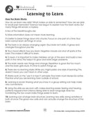Learning Problem Solving: How the Brain Works - WORKSHEET