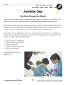 Employment & Volunteering: You Can Change the World Research Activity - WORKSHEET