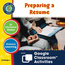Practical Life Skills - Employment & Volunteering: Preparing a Resume - Google Slides (SPED)