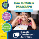 How to Write a Paragraph - Google Slides BUNDLE