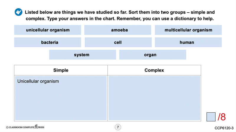 Cells, Skeletal & Muscular Systems: Cells, Tissues, Organs & Systems - Google Slides