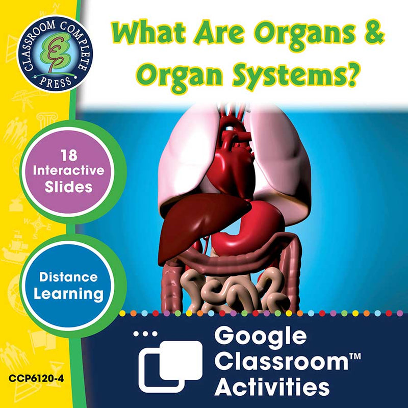 Cells, Skeletal & Muscular Systems: What Are Organs & Organ Systems? - Google Slides