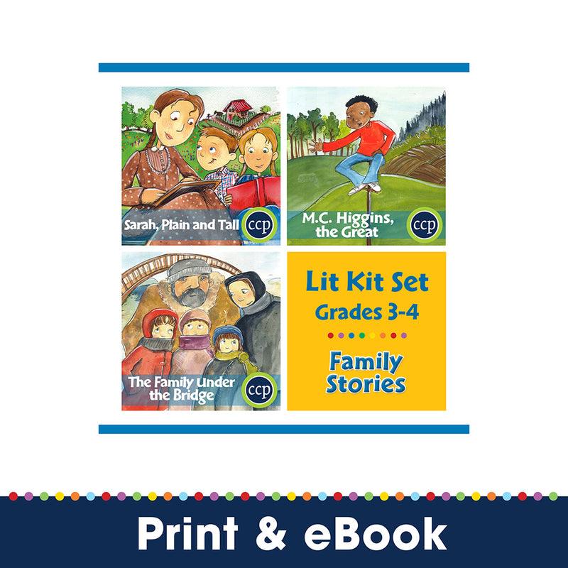 Family Stories Lit Kit Set - Gr. 3-4