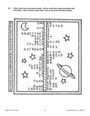 Something Fishy at Macdonald Hall (Novel Study): Astronomy Puzzle - WORKSHEET