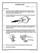 Motion: Battling Tops - WORKSHEET