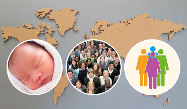 Study the Distribution of People Living in the United States this World Population Day