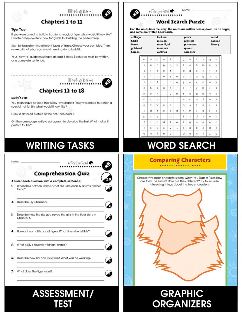 When You Trap a Tiger (Novel Study Guide) – CLASSROOM COMPLETE PRESS