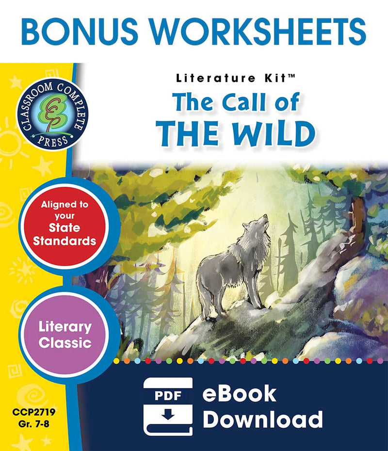 The Call of the Wild - BONUS WORKSHEETS